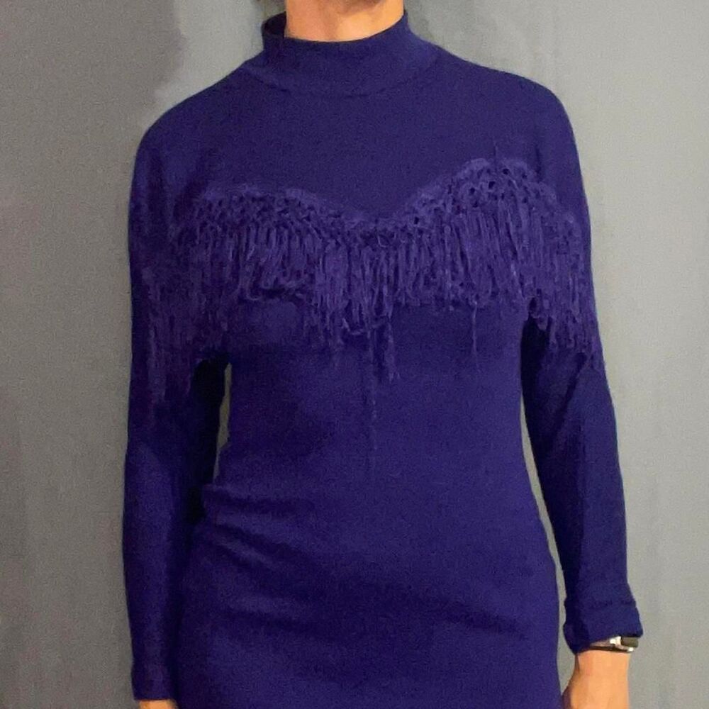 Unbranded Women's Purple and Blue Dress